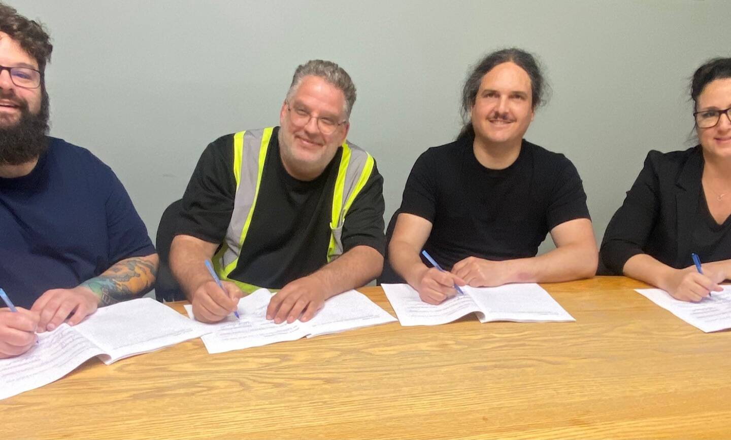 La Municipalité de Saint-François-Xavier-de-Brompton signe une convention collective jusqu’en 2030