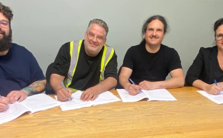 La Municipalité de Saint-François-Xavier-de-Brompton signe une convention collective jusqu’en 2030