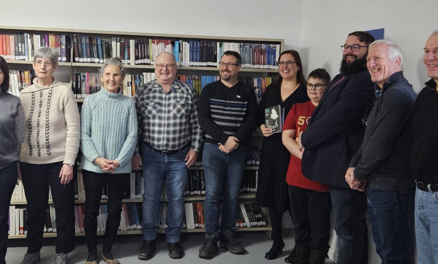 Saint-François-Xavier-de-Brompton inaugure sa nouvelle bibliothèque